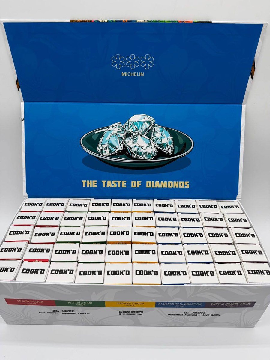Cook'd Juice Edition master case, The Taste of Diamonds
