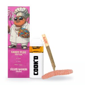 Cook'd Candy Plug Neon Worm – Cook'd 3 in 1