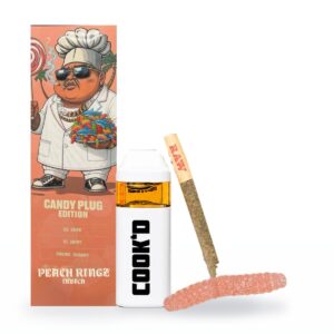 Cook'd Candy Plug Peach Ringz – Cook'd 3 in 1