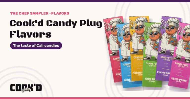 Cook’d Candy Plug Flavors: The Taste of Cali Candies